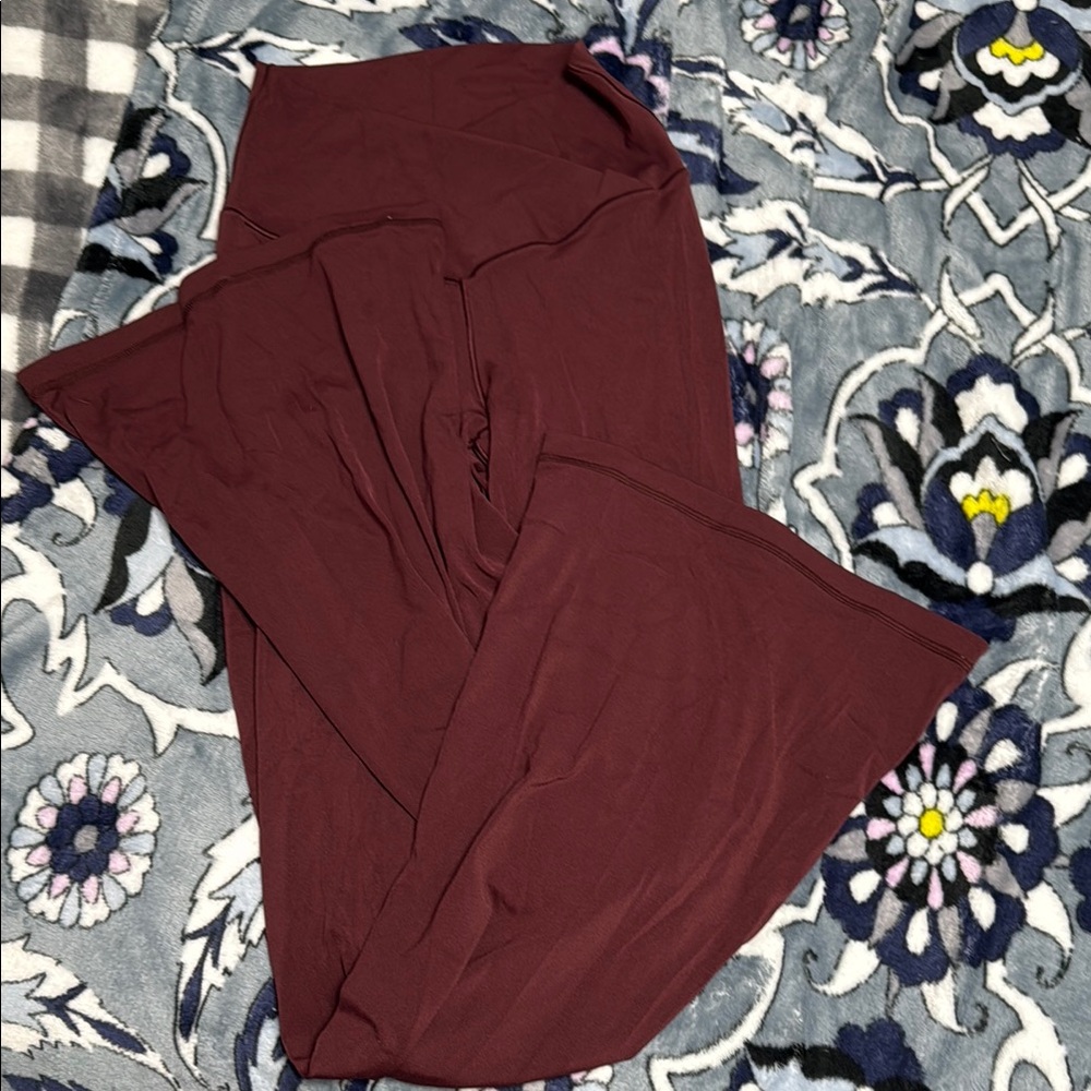 Burgundy Leggings (CAN BUNDLE W/ GREEN PAIR)